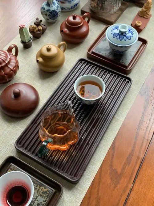 上海品茶工作室私人专属茶室茶具陈设实拍